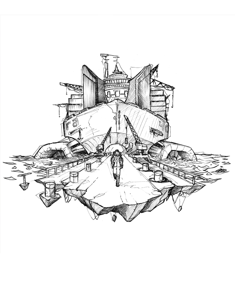 Illustration de Bateaux Titans